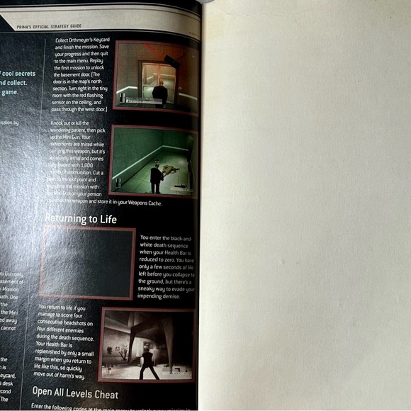 Hitman: Contracts Prima Official Strategy Guide Sony PS2 Xbox PC Eidos - Picture 4 of 4